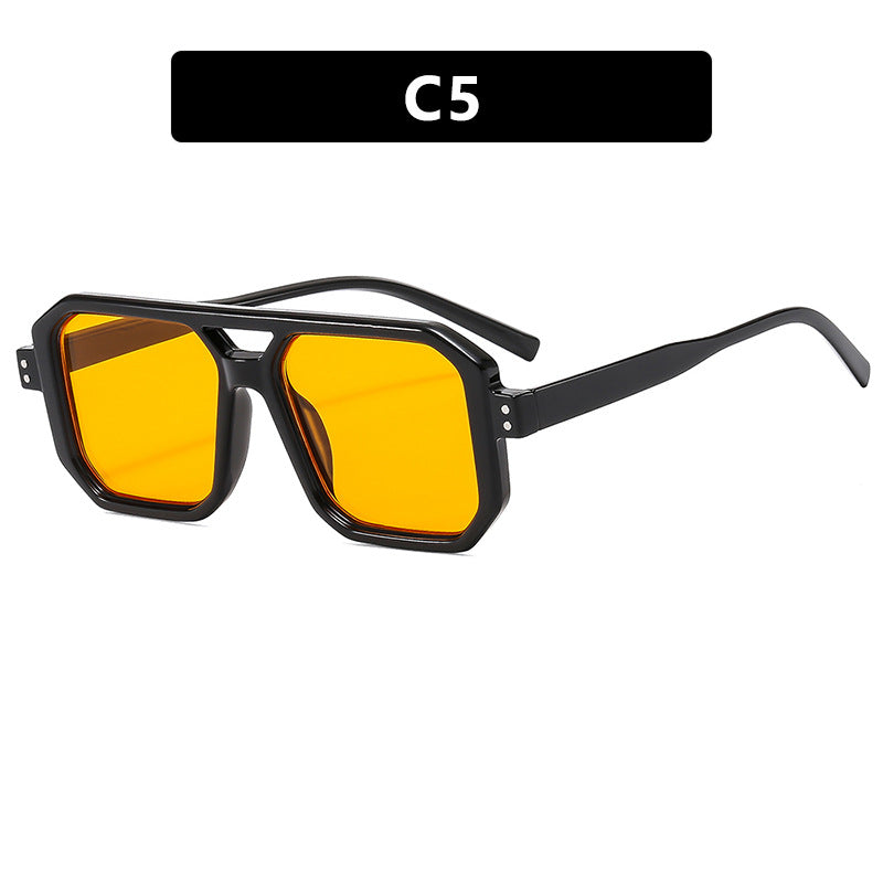 Damen geometrische Premium-Brille Karnz