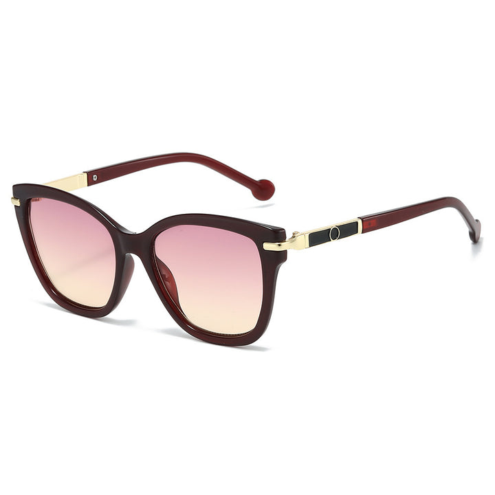 Stylische Cat-Eye Sonnenbrille Karnz
