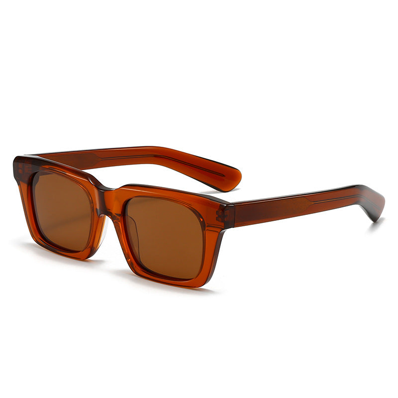 Damen Premium Sonnenbrille mit extravagantem Rechteckrahmen und hochkomfortablen Gläsern Karnz
