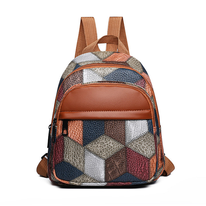 Geometrisch gemusterter Mode-Rucksack Karnz