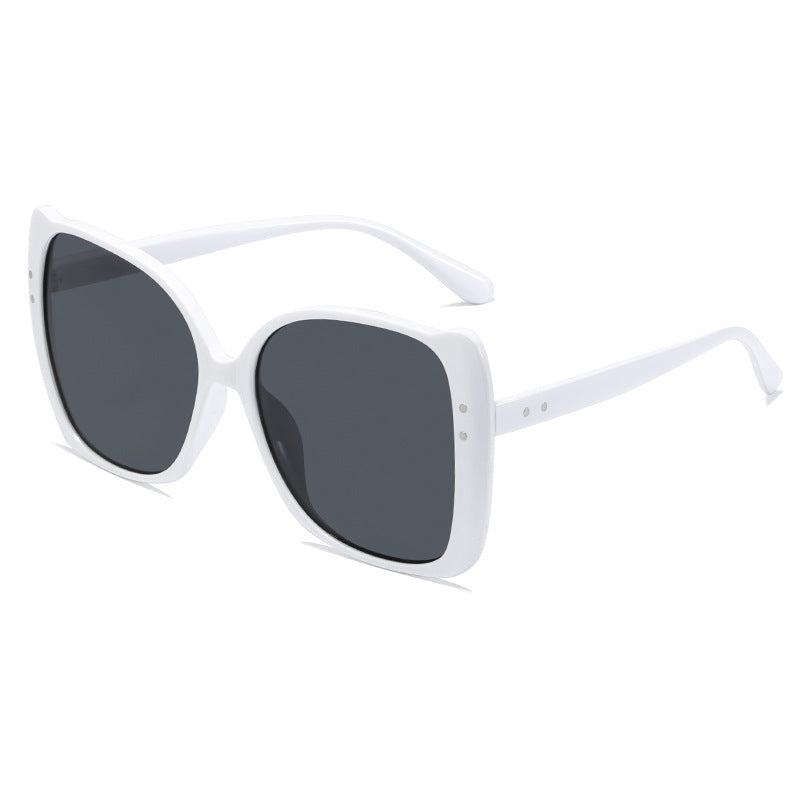 Damen oversized Sonnenbrille mit braunem Farbverlauf Karnz