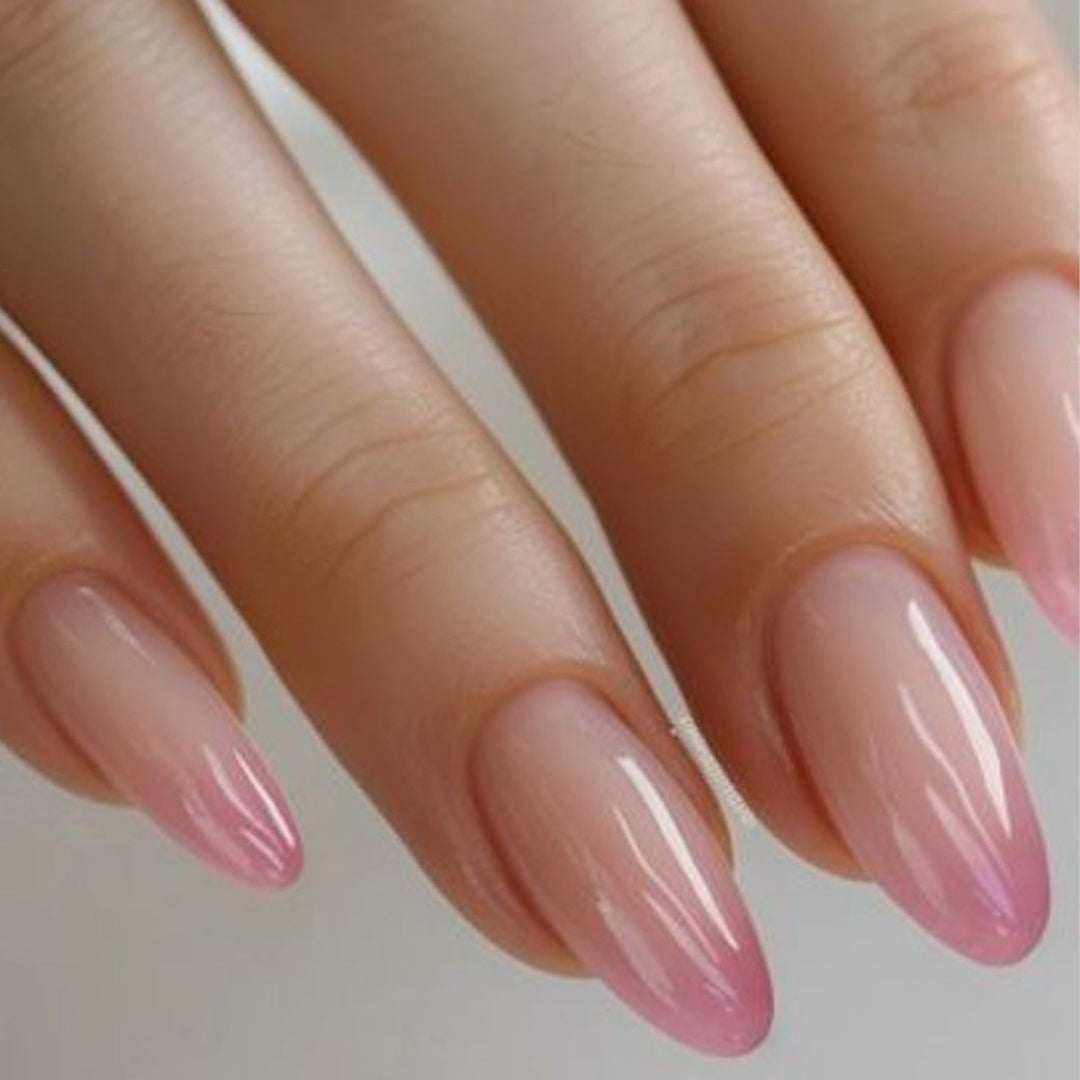 Gel-Gradient-Stiletto-Press-On-Nägel Karnz