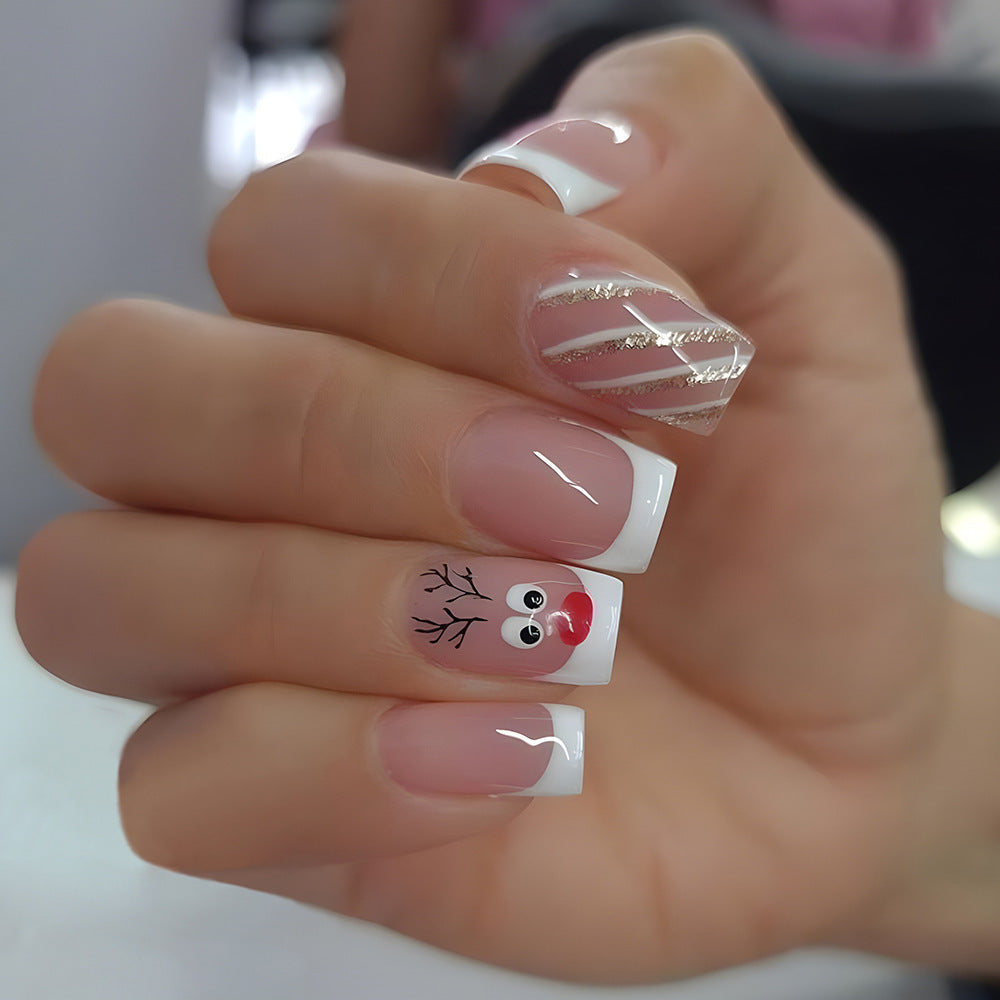 Festliche Themen Charakter Press-On Nagelkunst Karnz