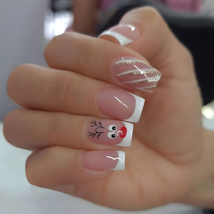 Festliche Themen Charakter Press-On Nagelkunst Karnz
