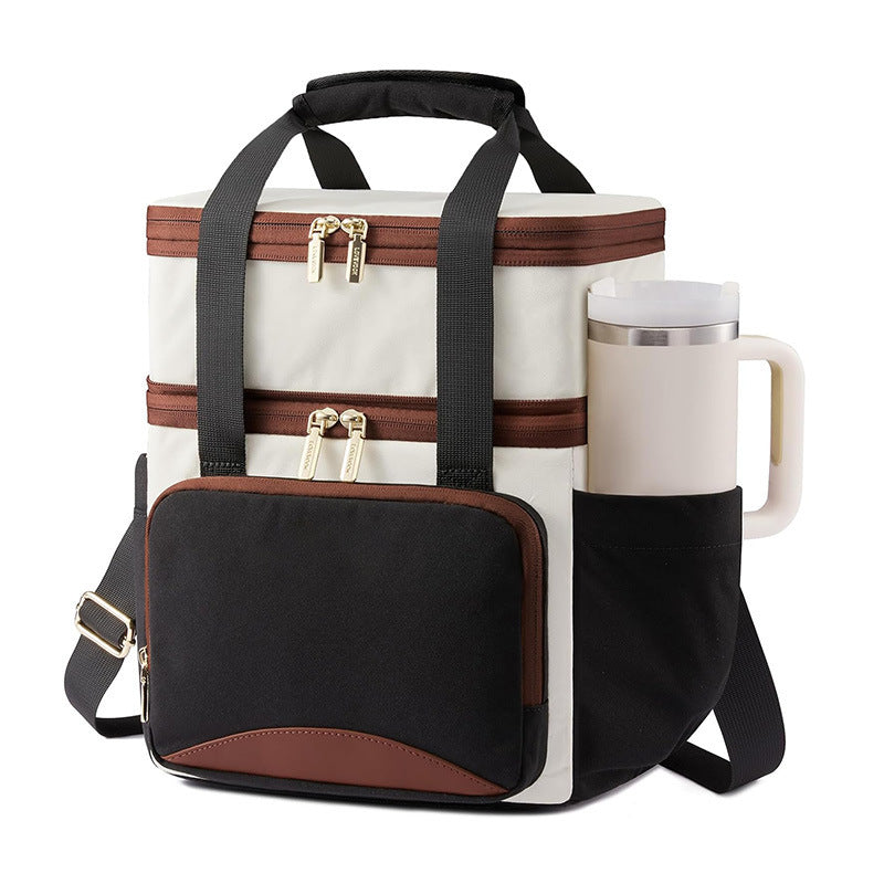 Isolierte Lunch-Tasche mit Mehreren Fächern Karnz