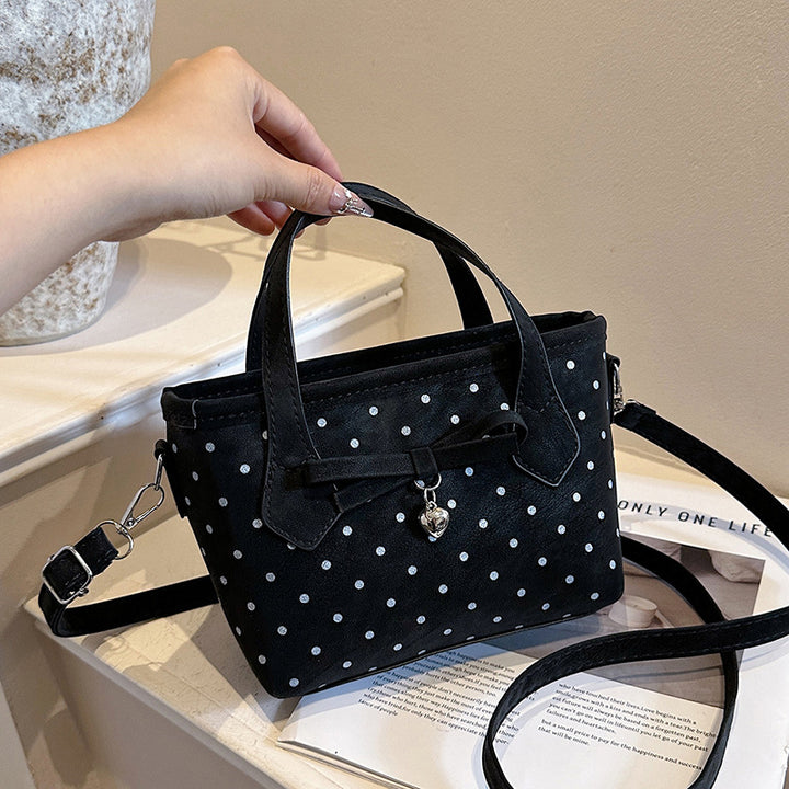 Punkte Mini Handtasche