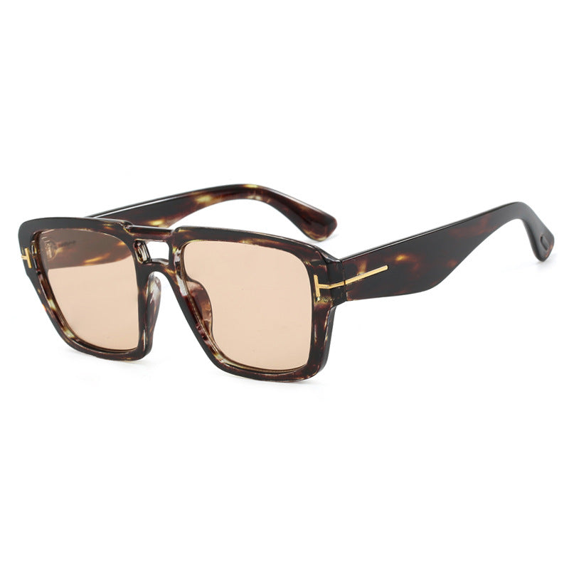 Damen modische quadratische Sonnenbrille Karnz