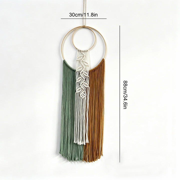 Stylische Makramee Wanddeko Karnz
