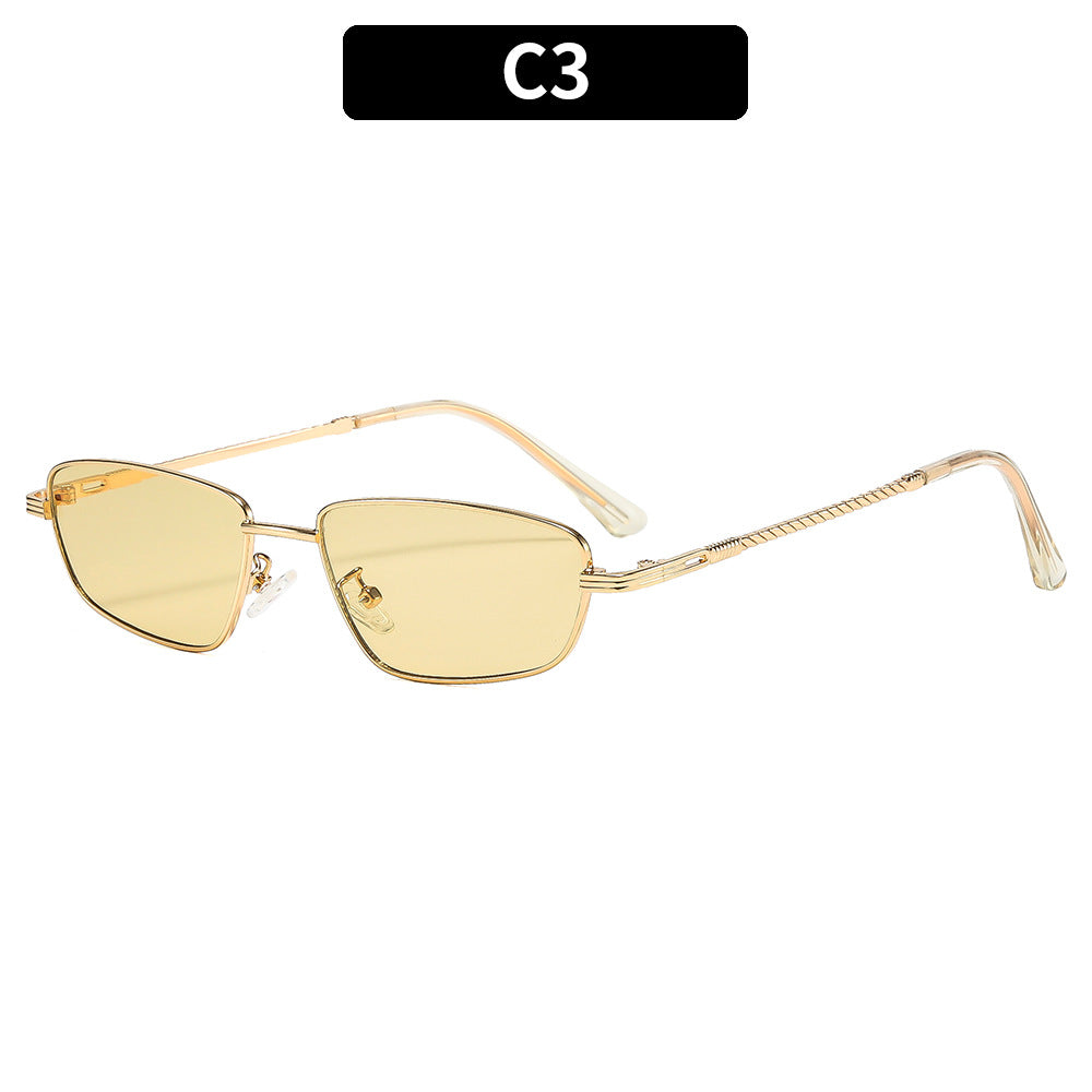 Geometrische Statement-Sonnenbrille