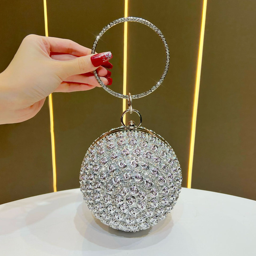 Glitzernde Abend-Handtasche