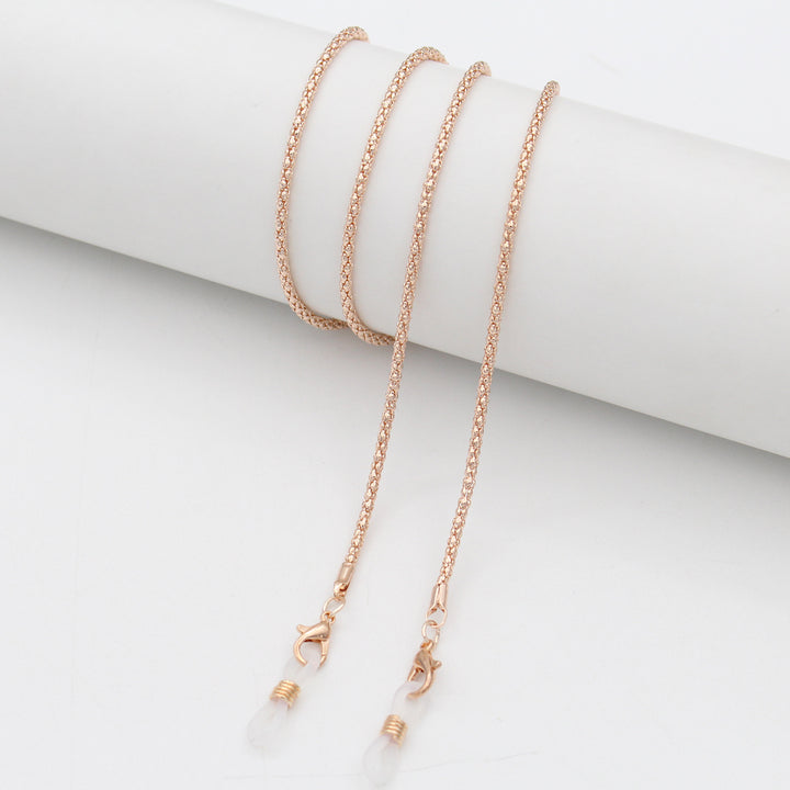 Eleganter Perlenkette Brillenhalter Karnz