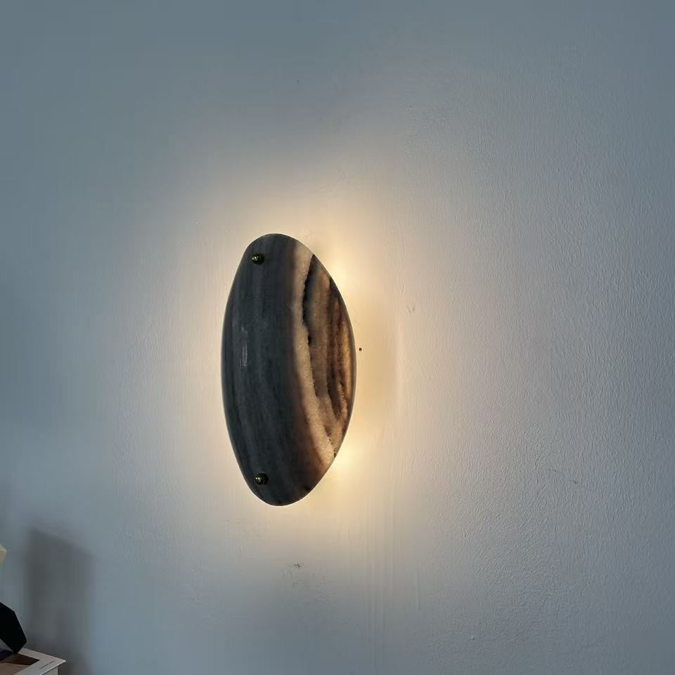 Moderne Alabaster Wandlampe
