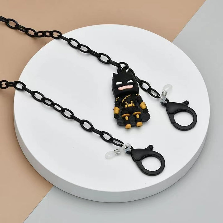 Verspielte Brillenhalterkette mit Figurenanhänger Karnz