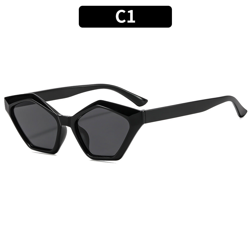 Avant-Garde Hexagonale Sonnenbrille