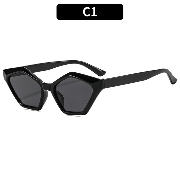 Avant-Garde Hexagonale Sonnenbrille