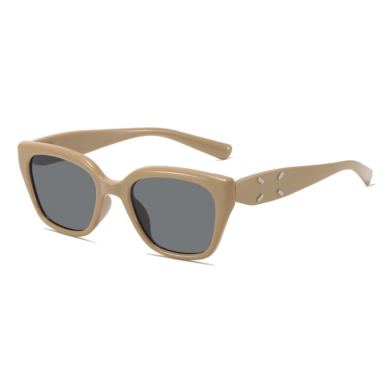 Chic Übergroße Quadratische Sonnenbrille Karnz