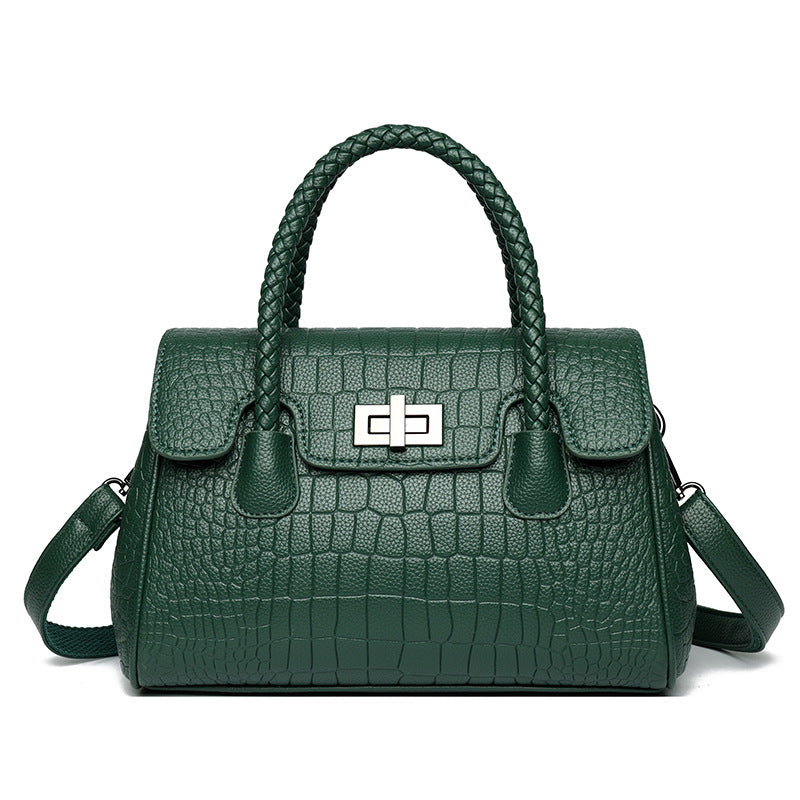 Elegante Doppelgriff-Handtasche Karnz