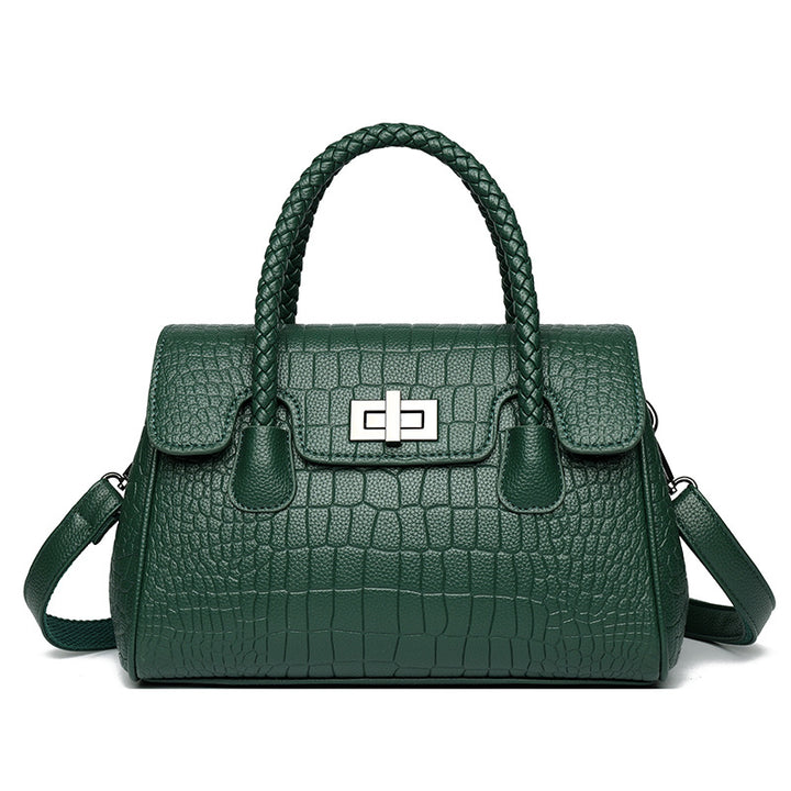 Elegante Doppelgriff-Handtasche Karnz