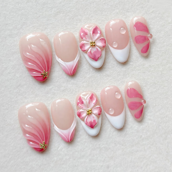 Kunstvolle 3D Nagel-Designs Karnz