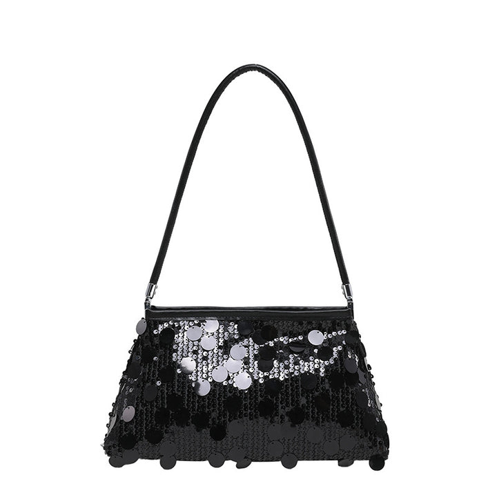 WoGlamorous Pailletten Abend Schultertasche Karnz