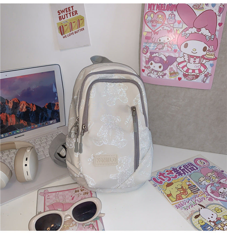 Verspielter Grafik Mini Rucksack