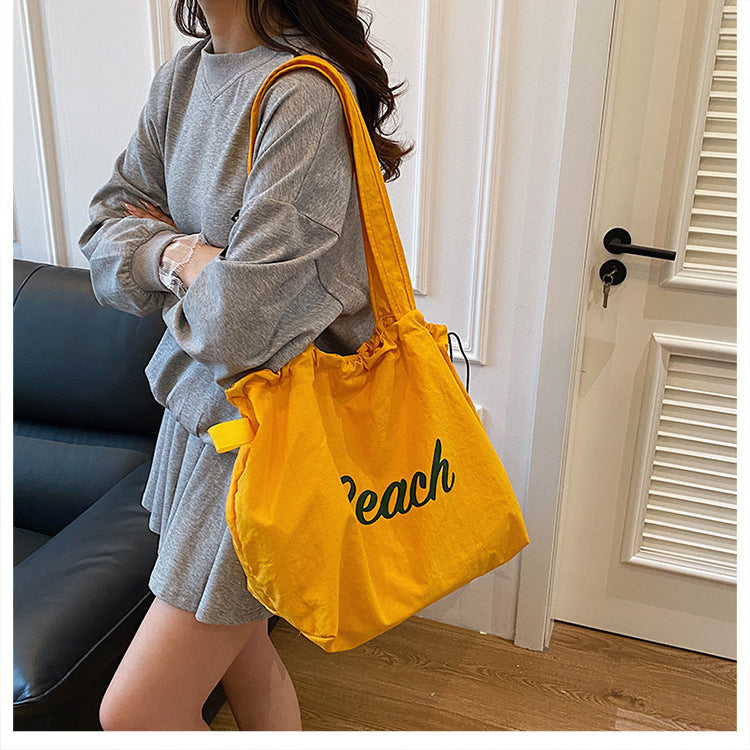 Geräumige Canvas-Shopper-Tasche Karnz