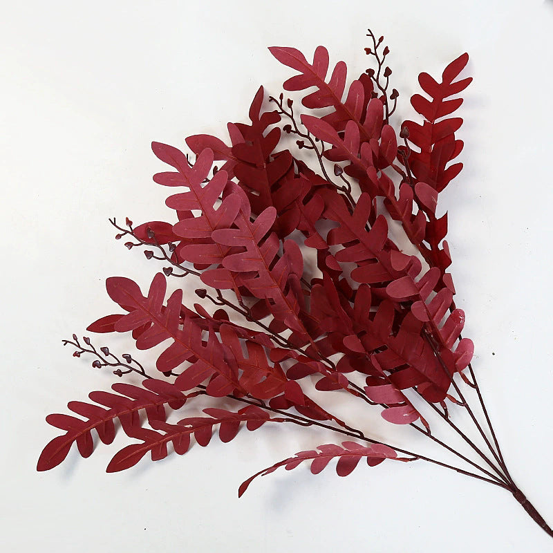 Elegante Faux-Blatt-Stamm-Anordnung