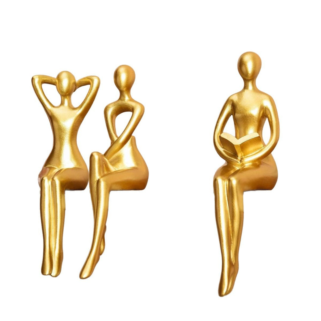 Modern Abstract Figurine Set Karnz