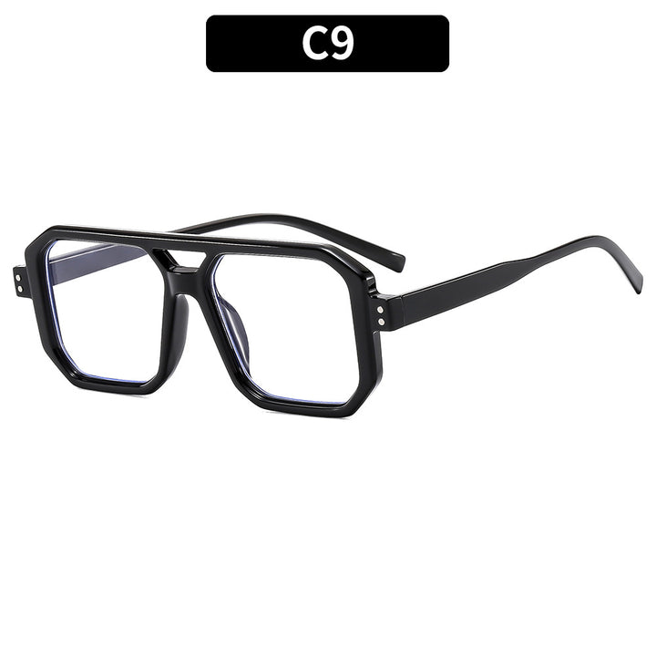 Eckige Übergroße Optische Brille