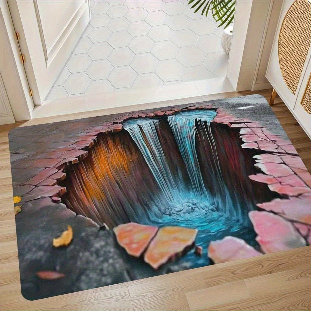 3D Optical Illusion Fußmatte