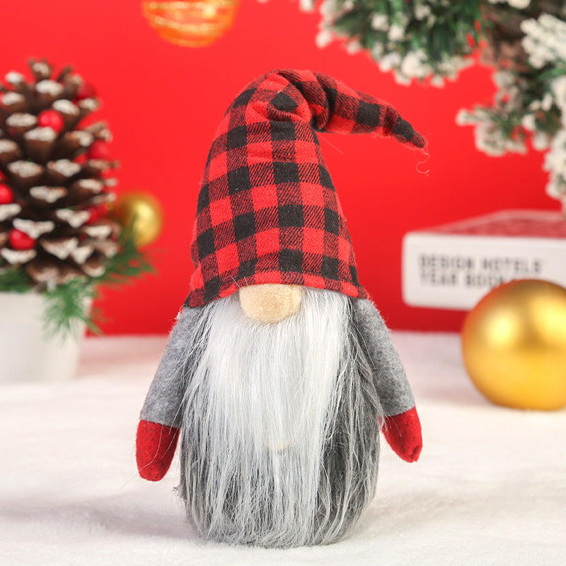 Nostalgische Weihnachtsgnom Dekoration Karnz