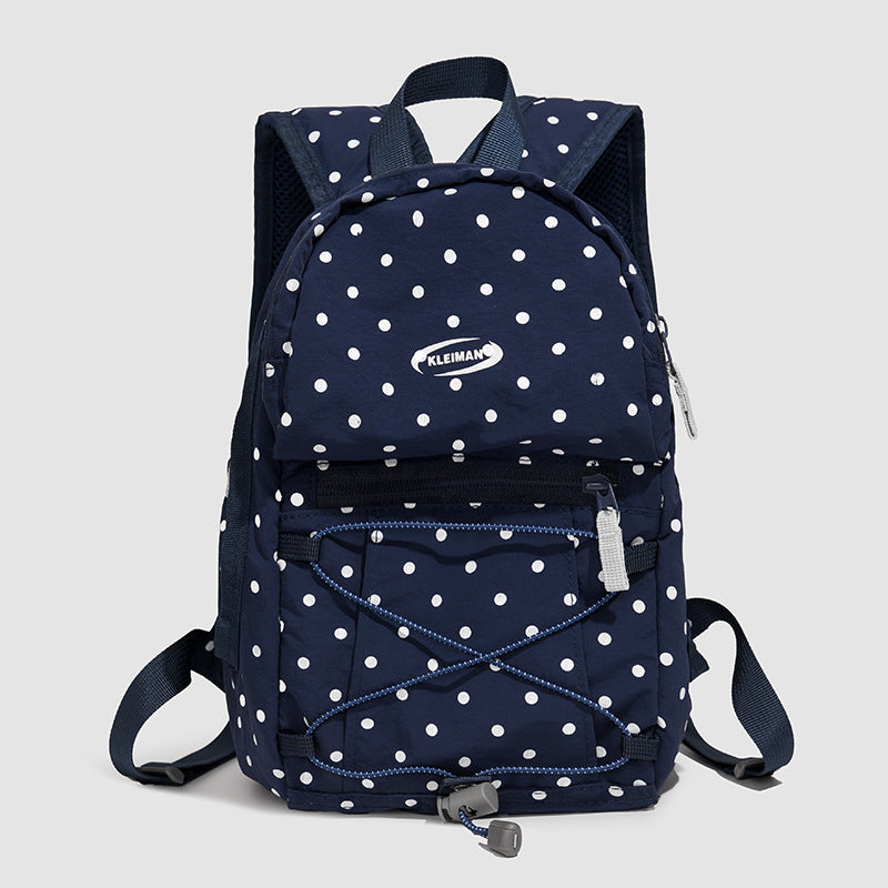 Trendy gepunkteter lässiger Rucksack Karnz