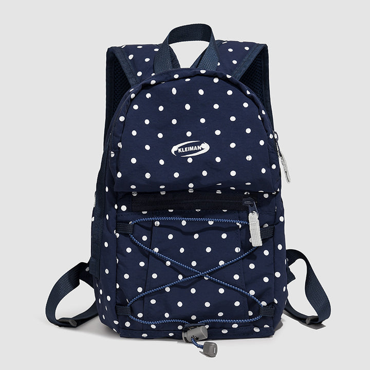 Trendy gepunkteter lässiger Rucksack Karnz