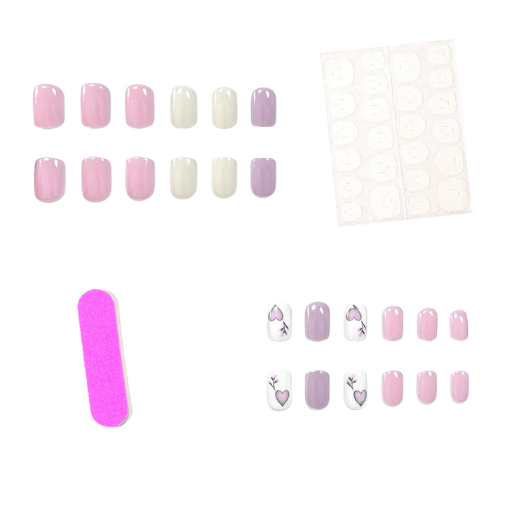Künstlerische Herz-Design Nagelkunst Verbesserungen Karnz