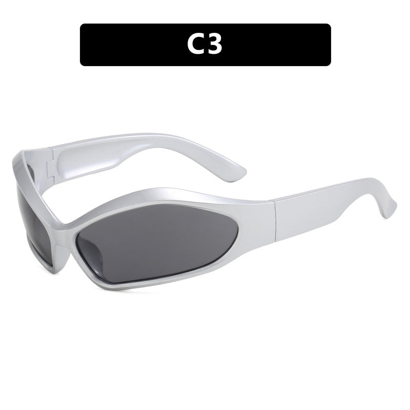 Damen Sportsonnenbrille mit ergonomischem Design und schützendem UV-Filter Karnz