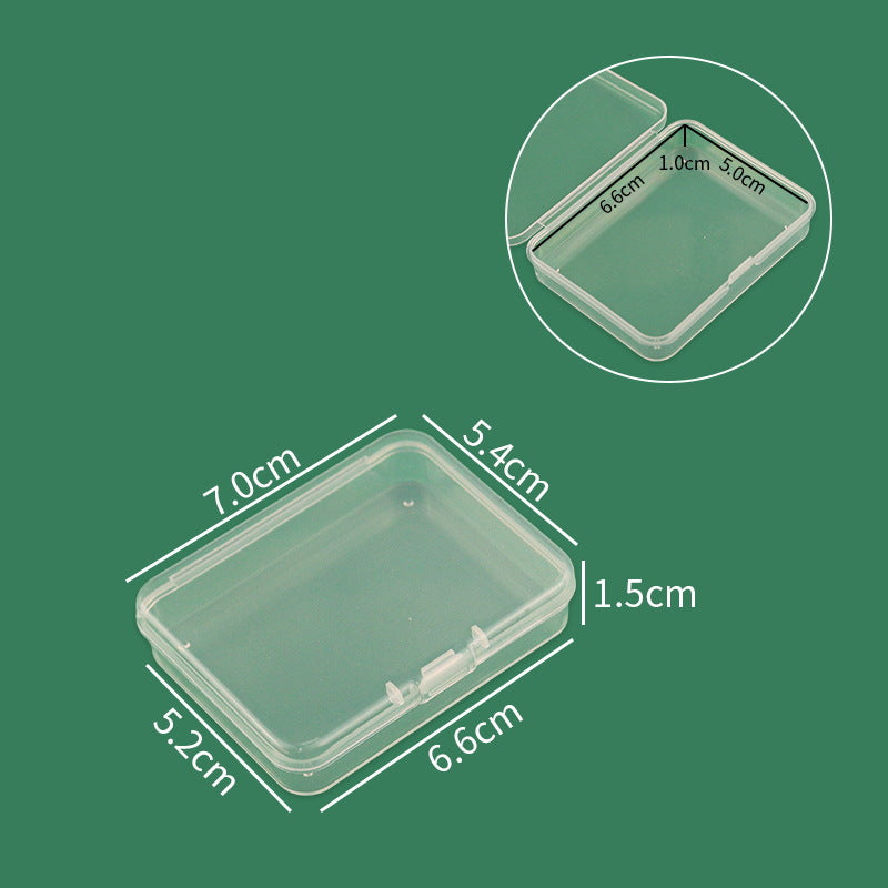 Kompakte transparente Organizer-Box Karnz