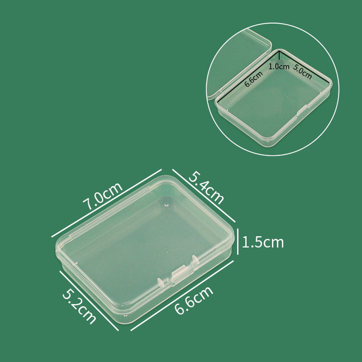 Kompakte transparente Organizer-Box Karnz