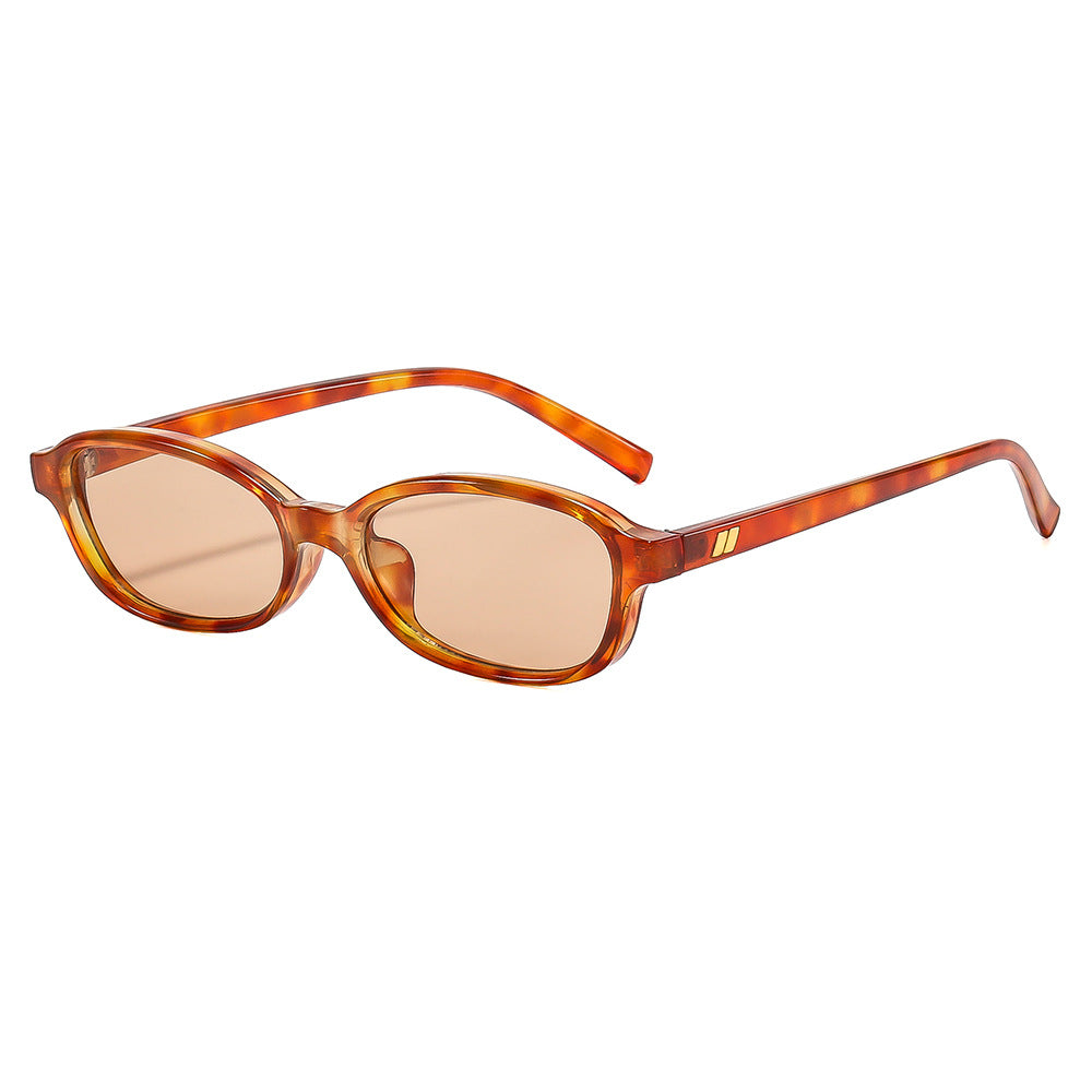 Damen modische Sonnenbrille im stilvollen Ovaldesign mit UV-Schutz Karnz