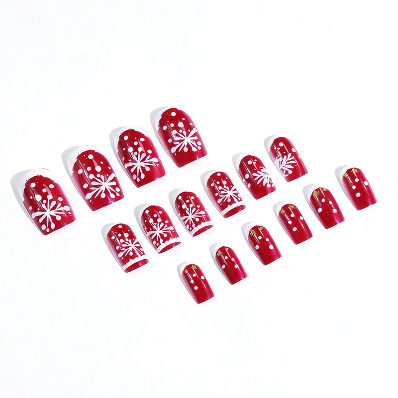 Festliche Feiertagsnageldesign-Set Karnz