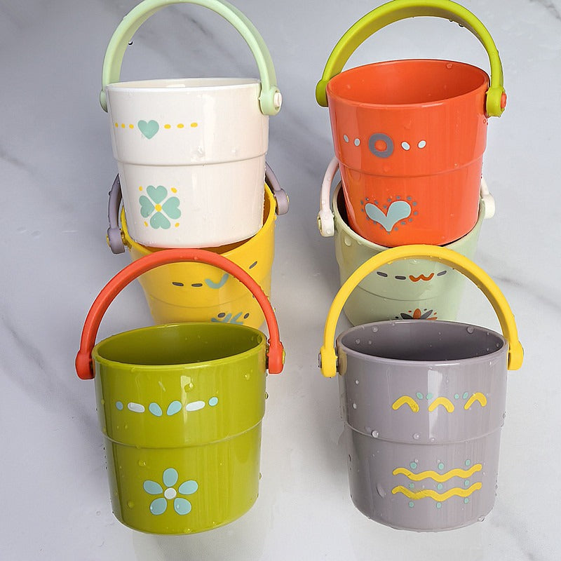 Unisex bunte Aufbewahrungseimer mit ergonomischem Griff Karnz