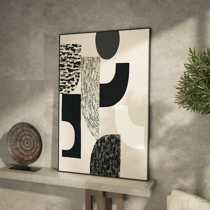 Abstrakte Geometrische Wandkunst Leinwand