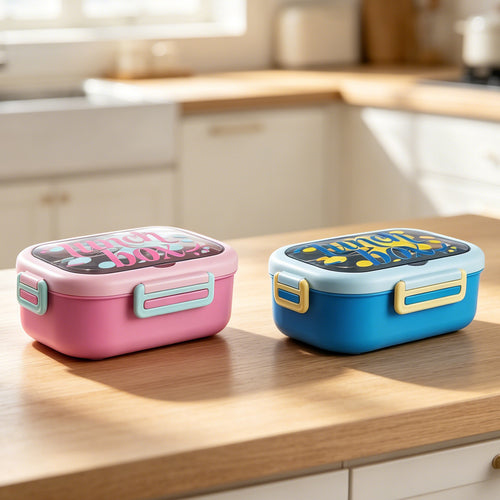 Verspielte Dual-Compartment Lunchbox