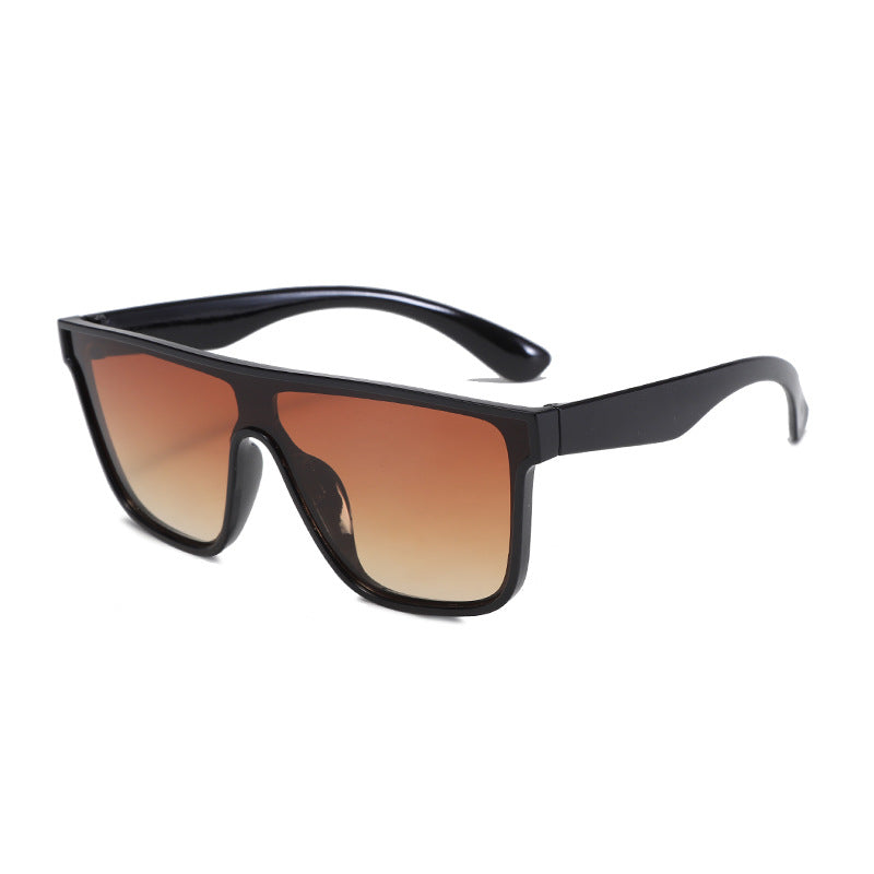 Damen Sportliche Sonnenbrille mit breitem Rahmen und polarisierenden Gläsern Karnz