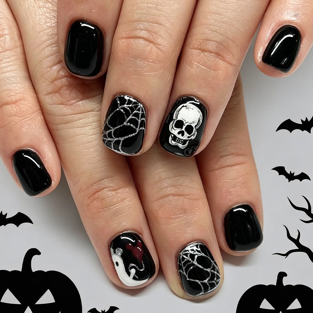Halloween-Themen Press-On Nail Art Set Karnz 1787542718