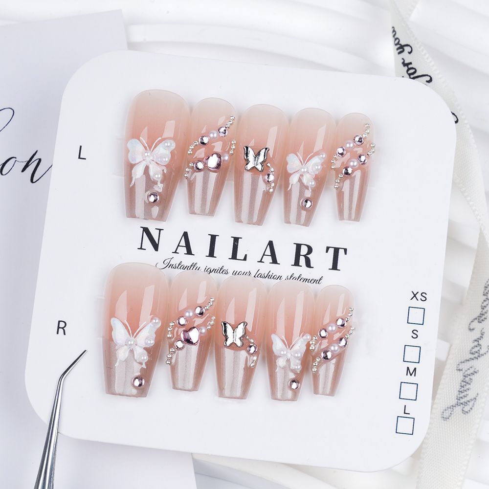 Künstlerisch geprägtes Druck-Nagelset Karnz