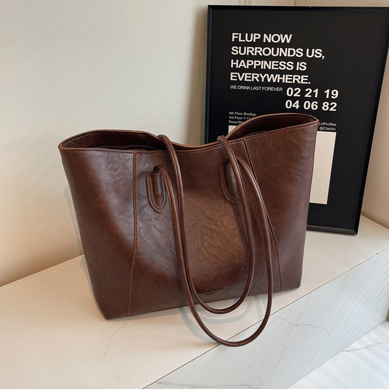 Premium Leder Tote Bag Karnz