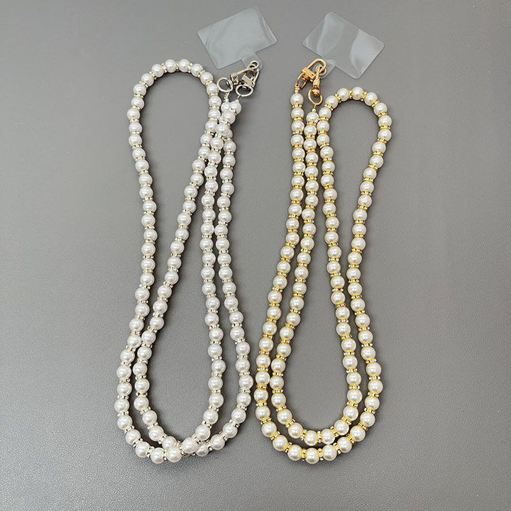 Elegante Perlenhalskette Karnz