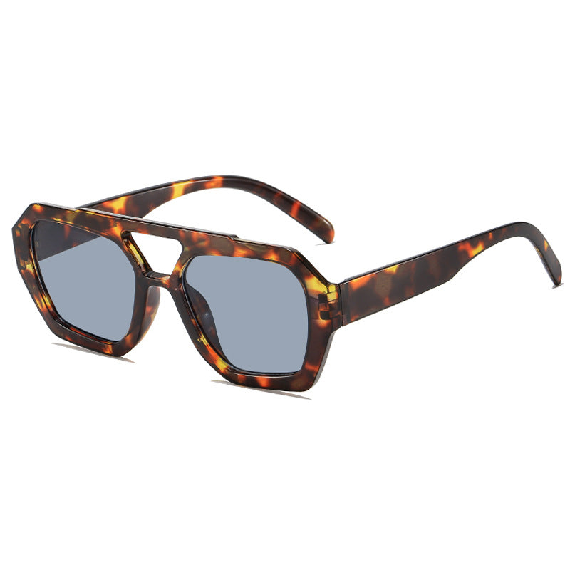 Zeitgenössische Geometrische Sonnenbrille Karnz