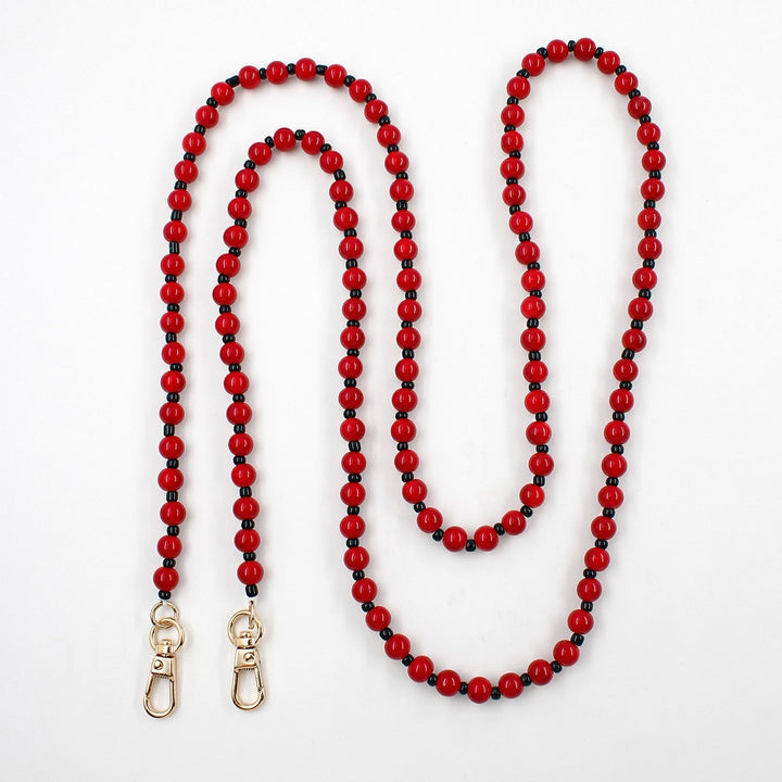 Elegante Perlen Brillenband Karnz