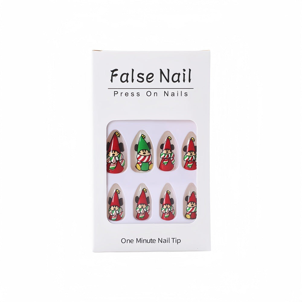 Kreative Weihnachts-Nagelkunst Karnz